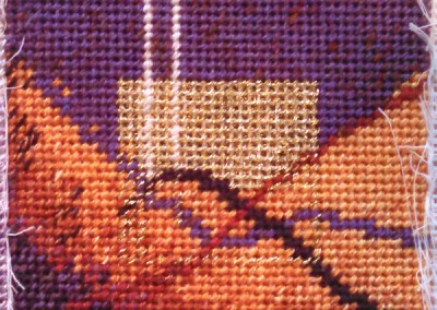 Ra Needlepoint by Connie Pickering Stover