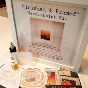 Finished & Framed needlepoint kit