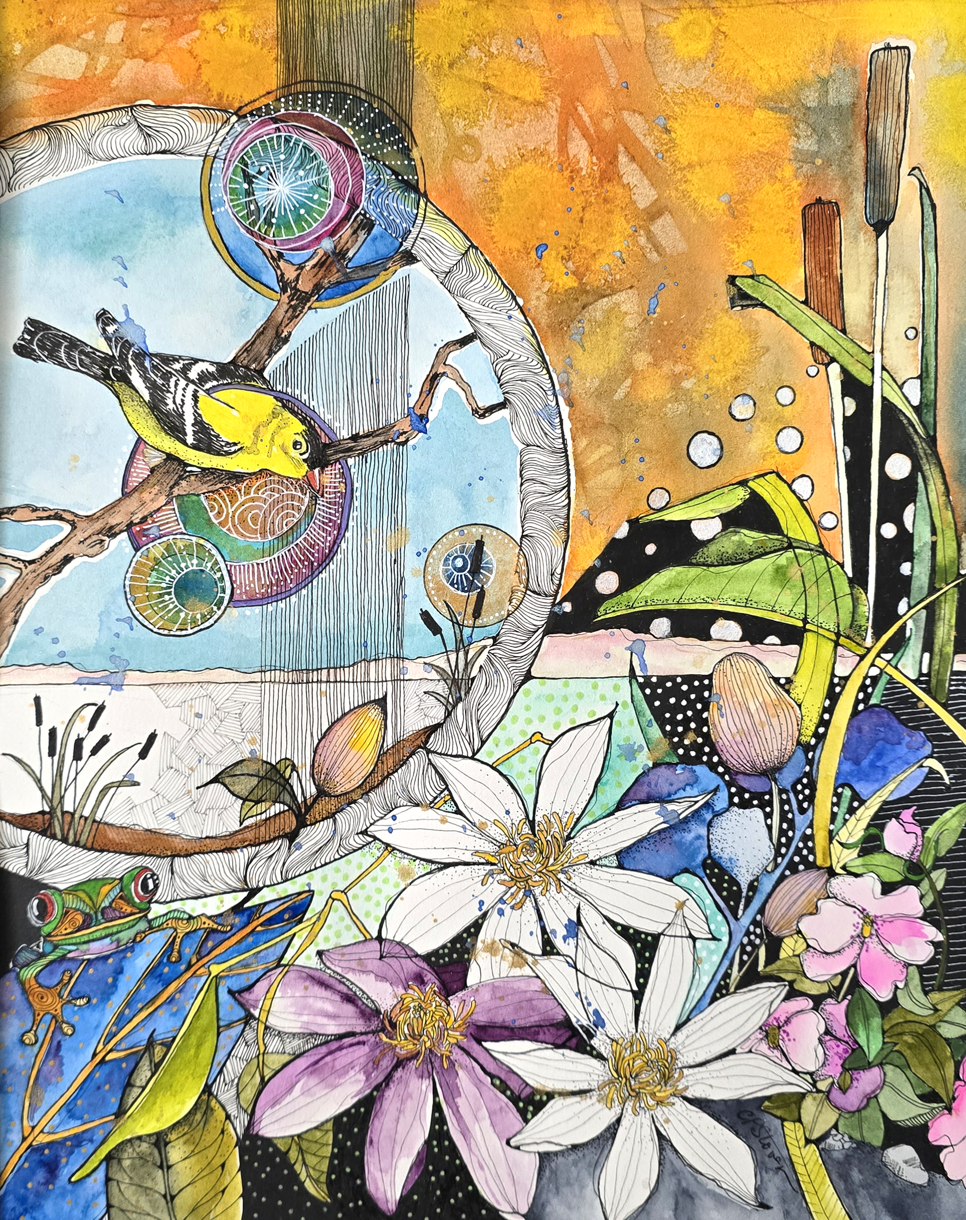 Circles of Life - WEB FINAL Circles of Life watercolor by Connie Pickering Stover