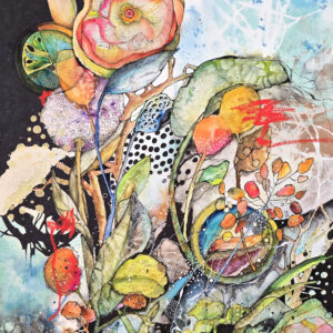 Emergence watercolor and ink