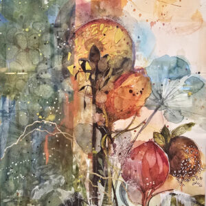 Himalayan Blue Poppy watercolor