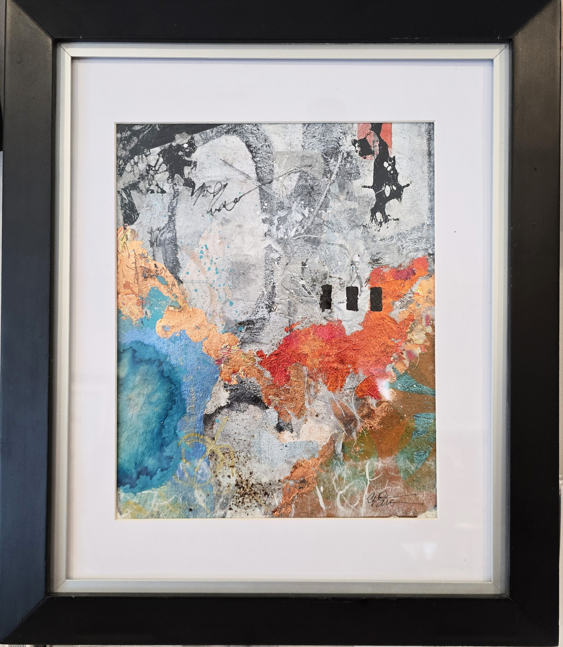 Yesterday framed Yesterday collage by Connie Pickering Stover