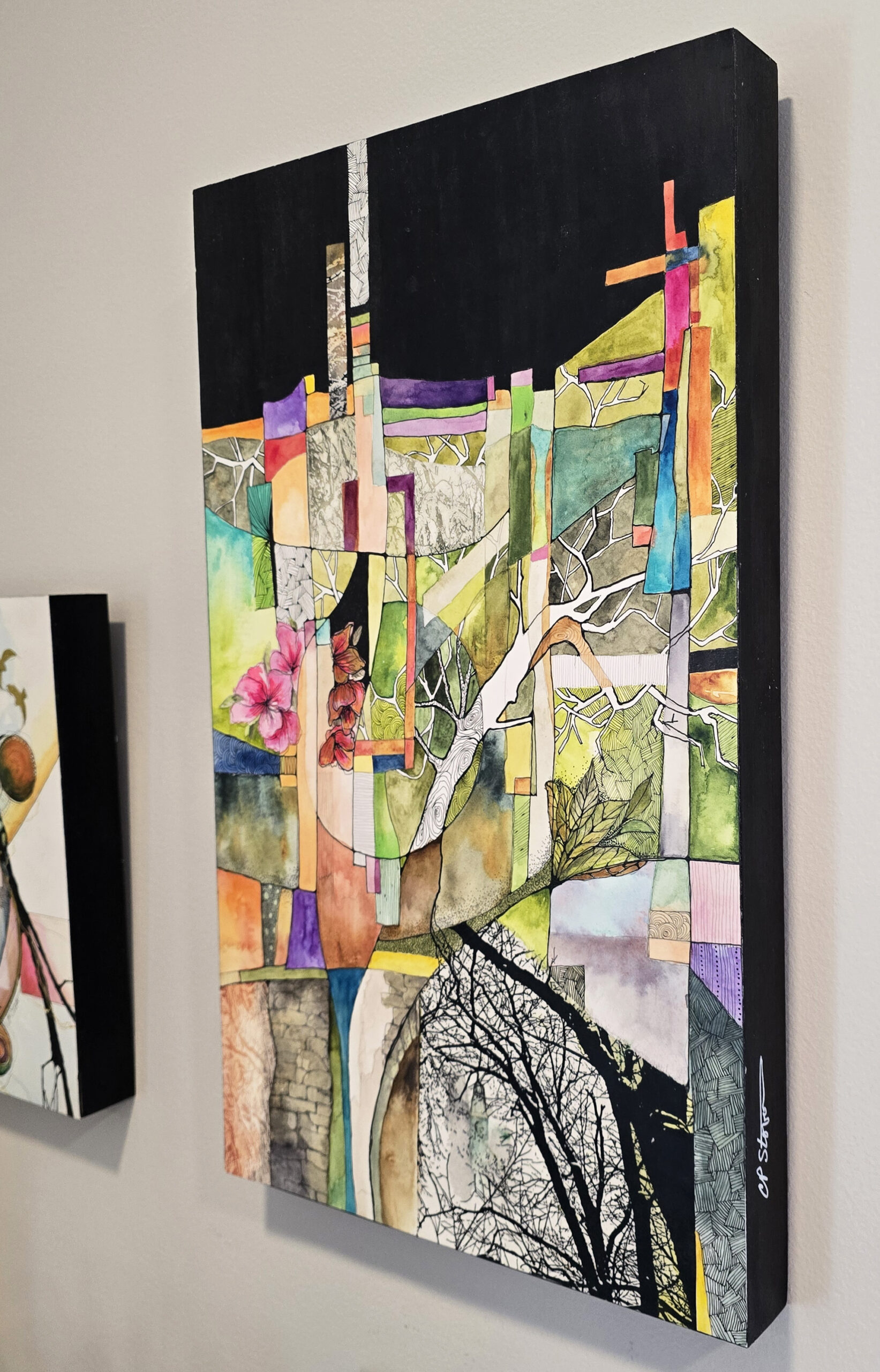 fairmount park side Fairmount Park watercolor by Connie Pickering Stover