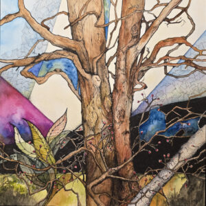 Nature's Beauty watercolor by Connie Pickering Stover