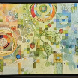 Watercolor and ink painted by Connie Pickering Stover