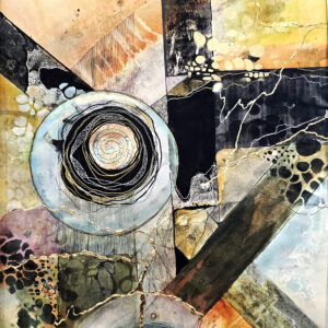 We Are Connected watercolor by Connie Pickering Stover