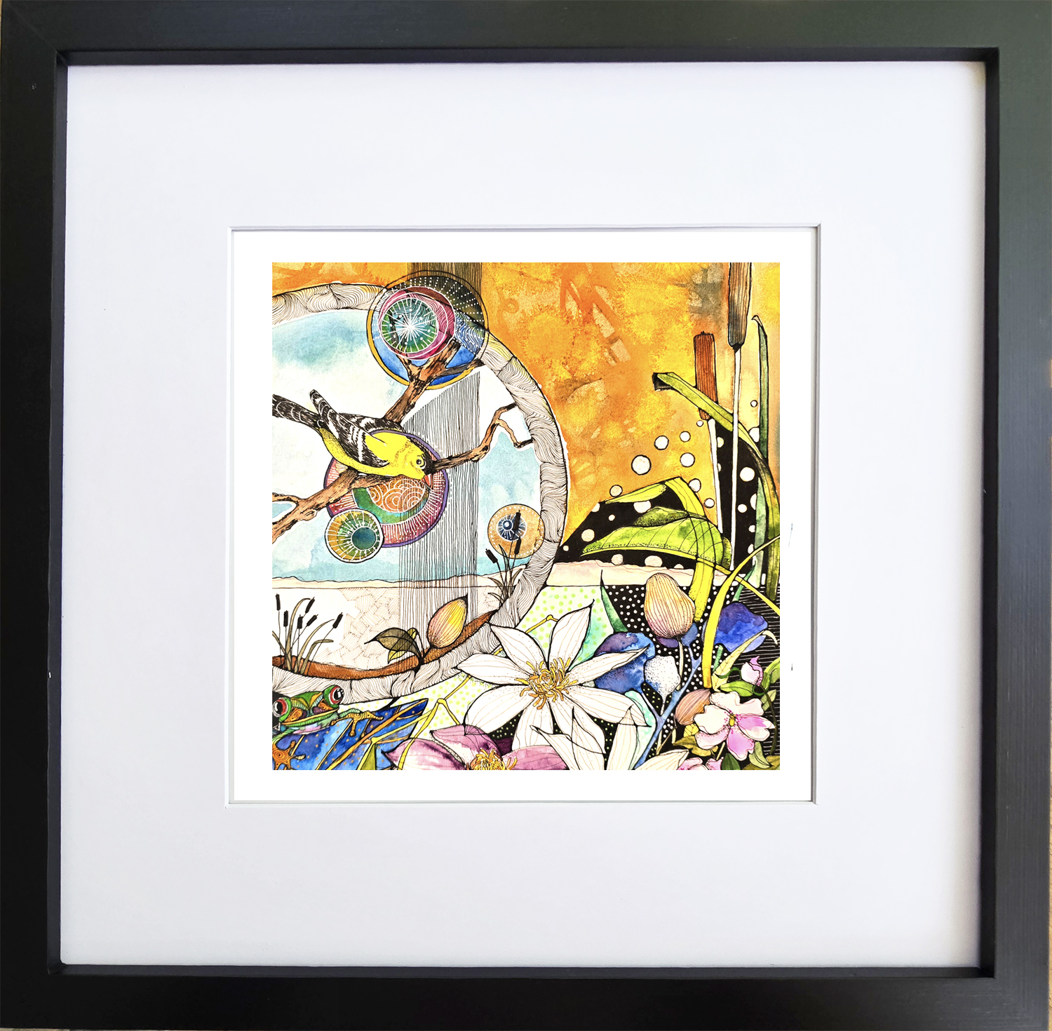 Circles of Life frame Circles of Life by Connie Pickering Stover