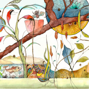 Flight of the Bumble Bee by Connie Pickering Stover
