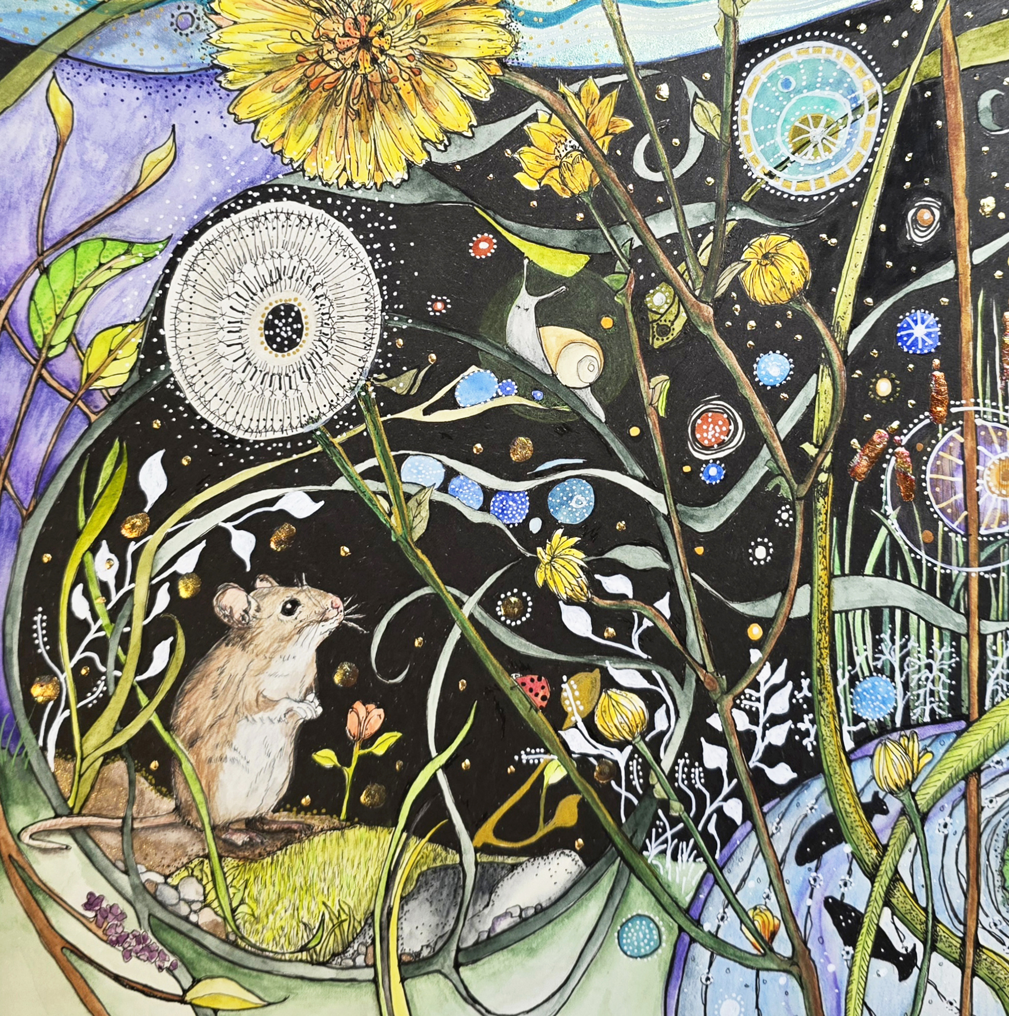 Watercolor by Connie Pickering Stover