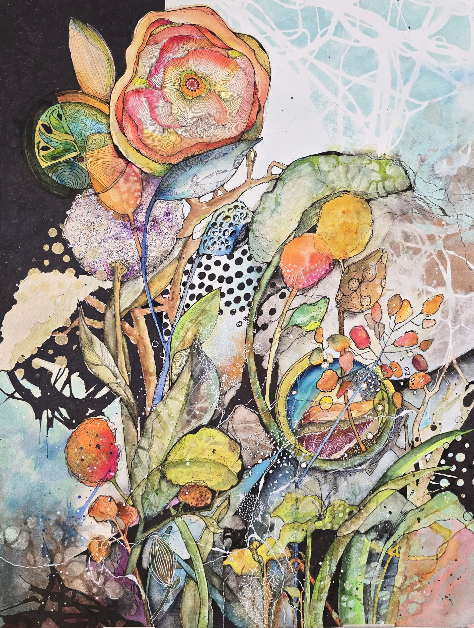 Watercolor by Connie Pickering Stover