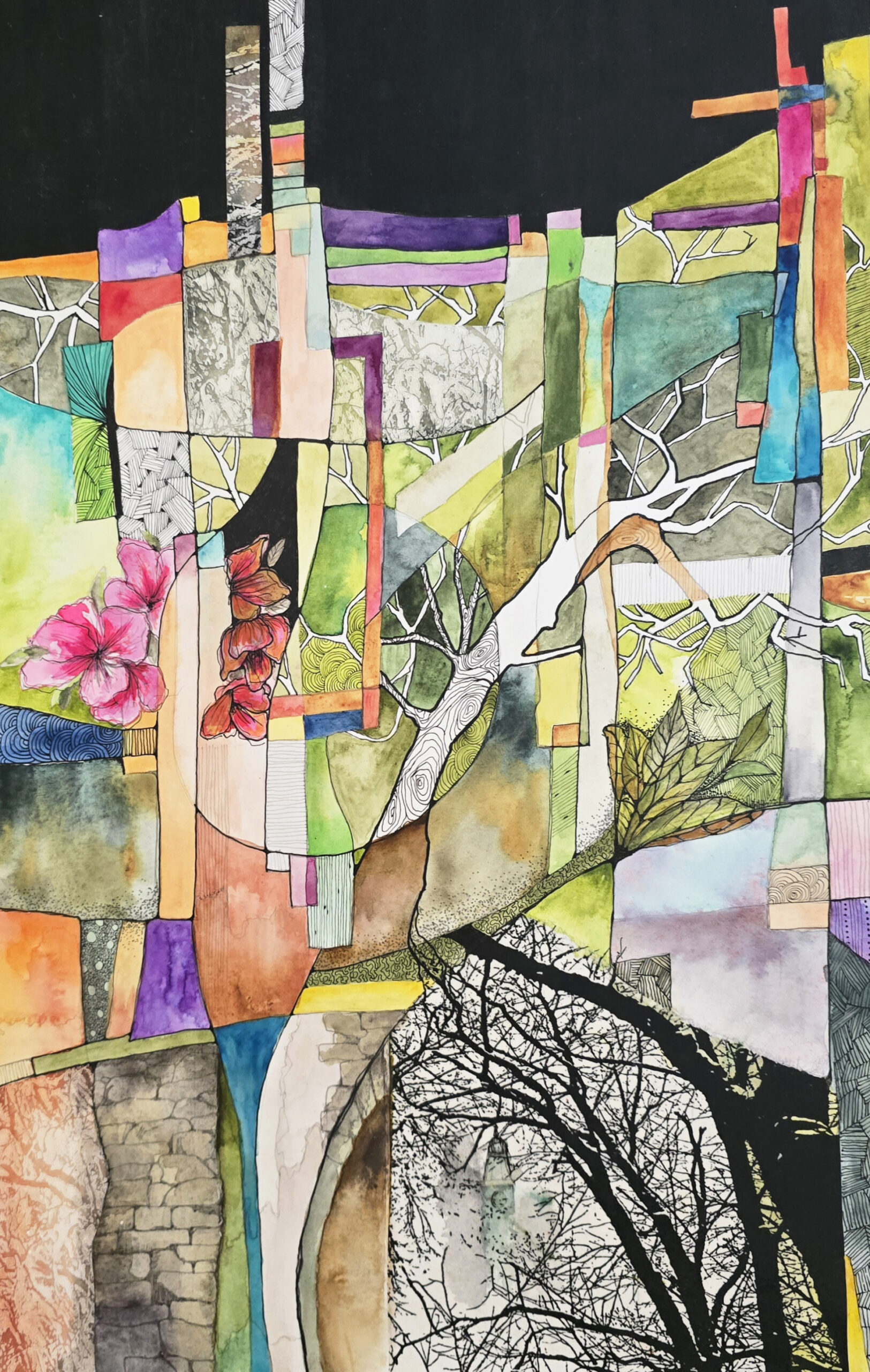 Watercolor by Connie Pickering Stover