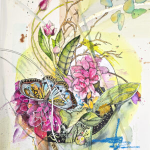 Floral Flight by Connie Pickering Stover