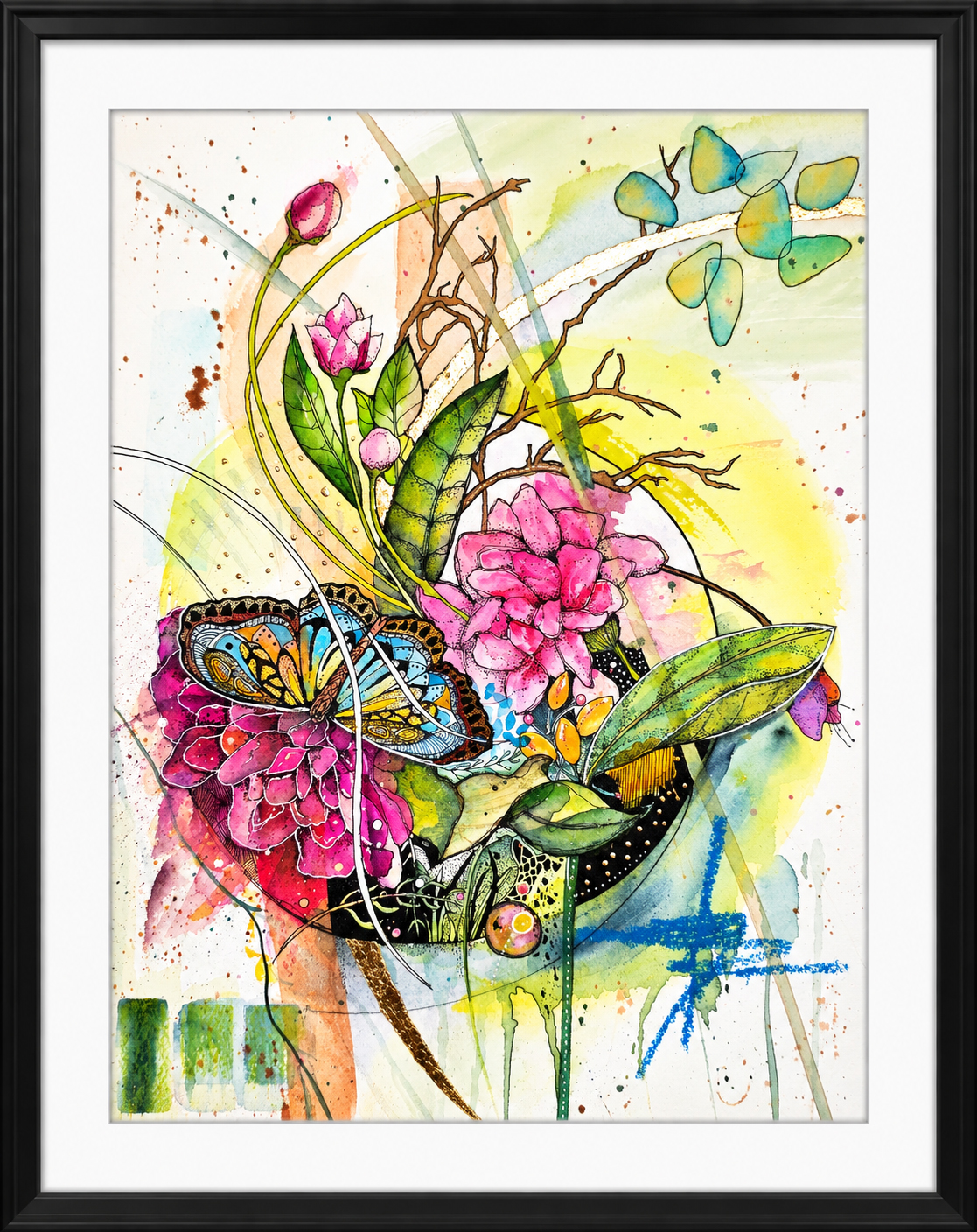 Watercolor by Connie Pickering Stover