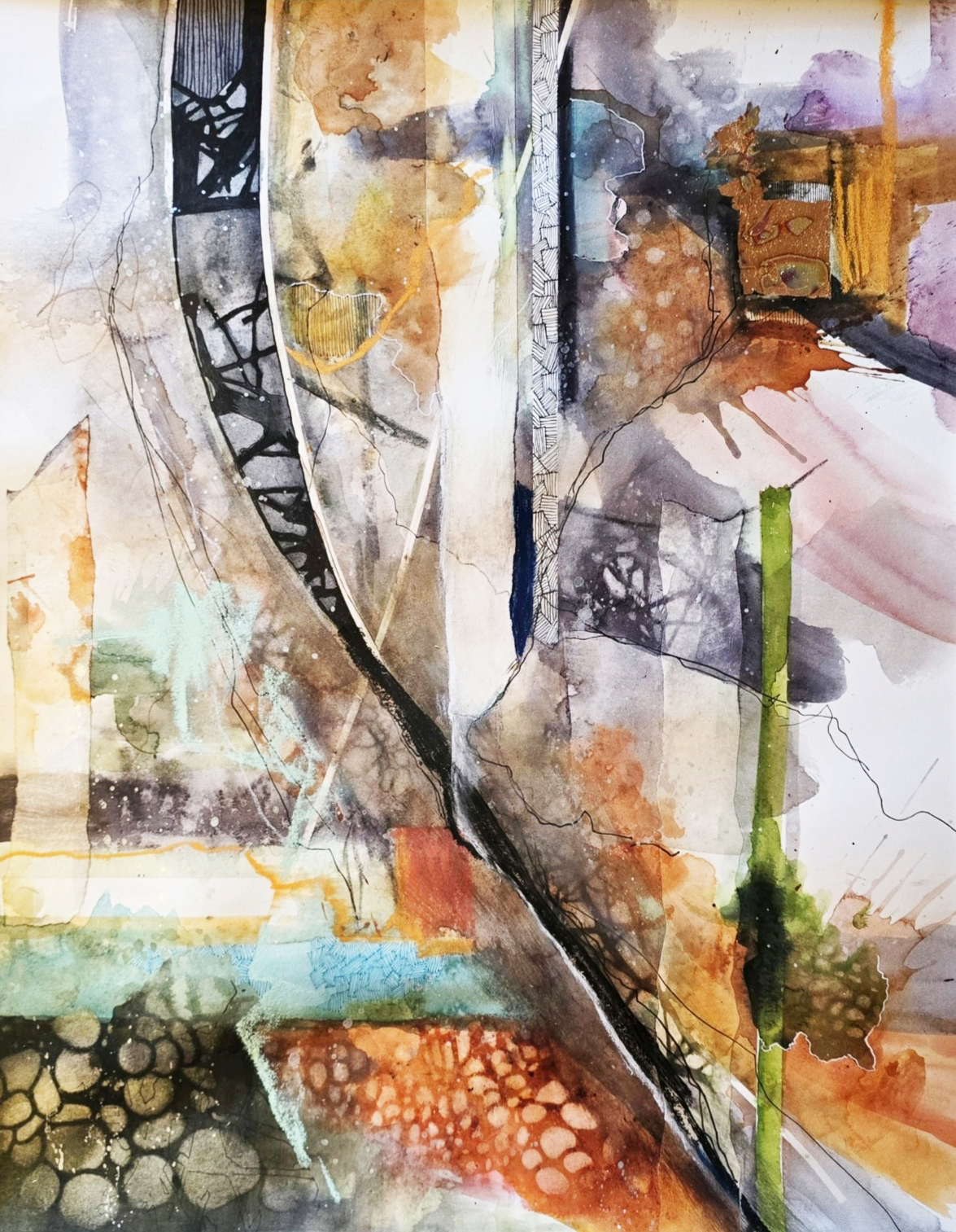 Watercolor by Connie Pickering Stover