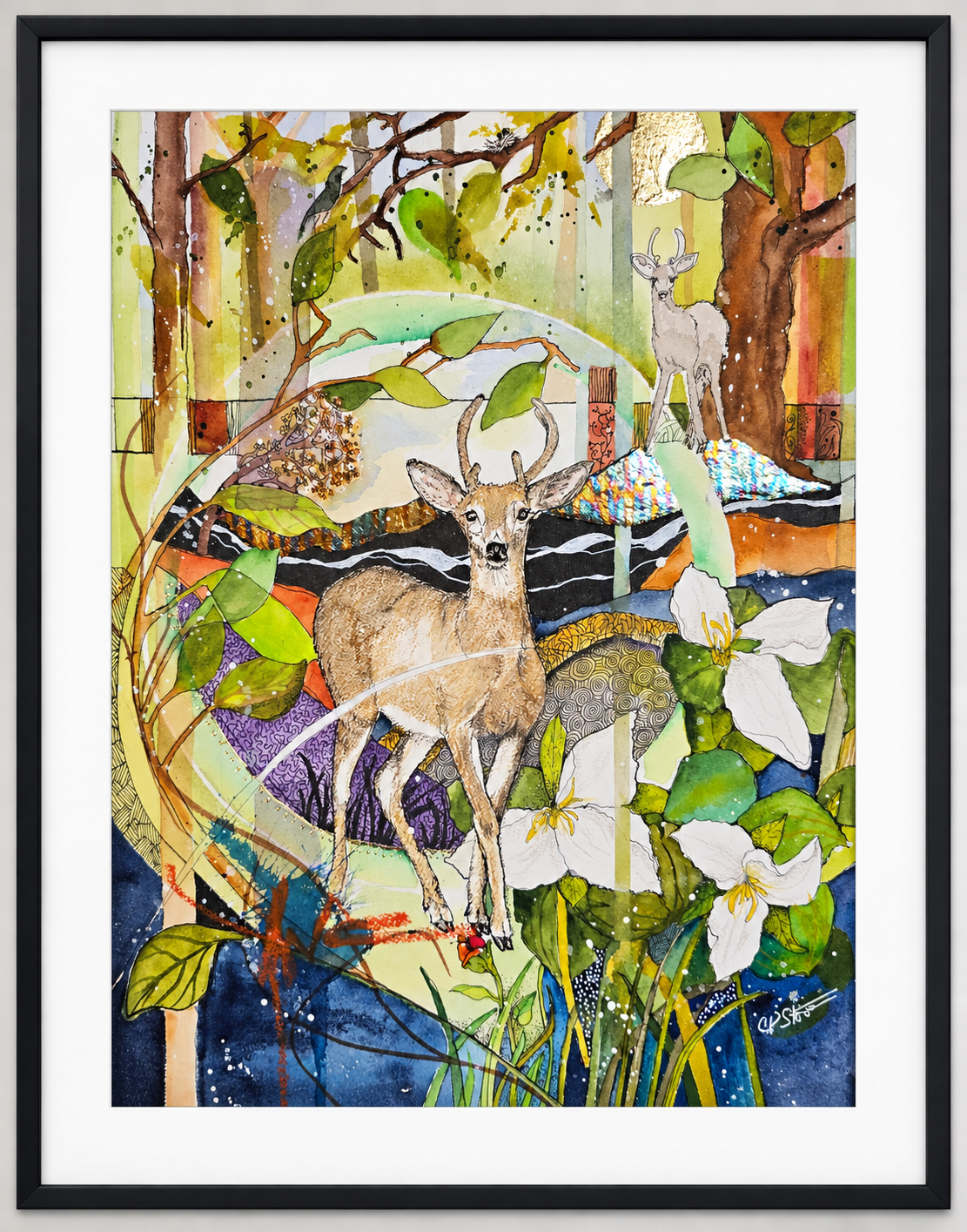 Watercolor by Connie Pickering Stover