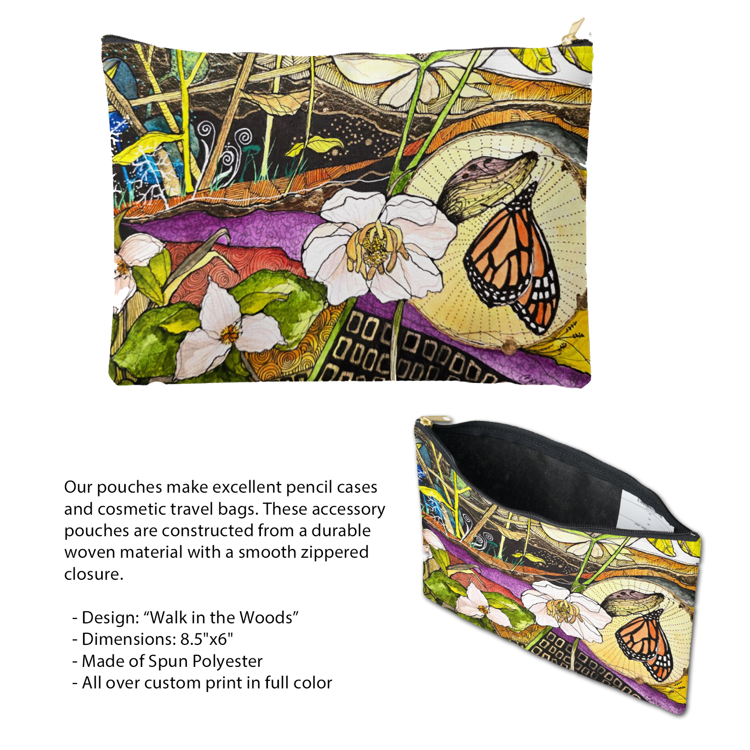 Walk Woods pouch Pouch - Walk in the Woods