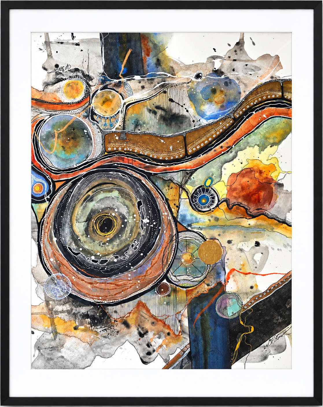 Watercolor by Connie Pickering Stover